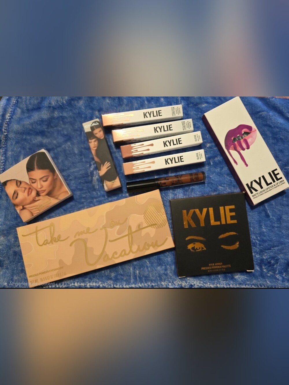 BNIB Kylie Cosmetics 10-Piece Lot ✨ Rare Palettes, Lip Kit & Kendall Collab
